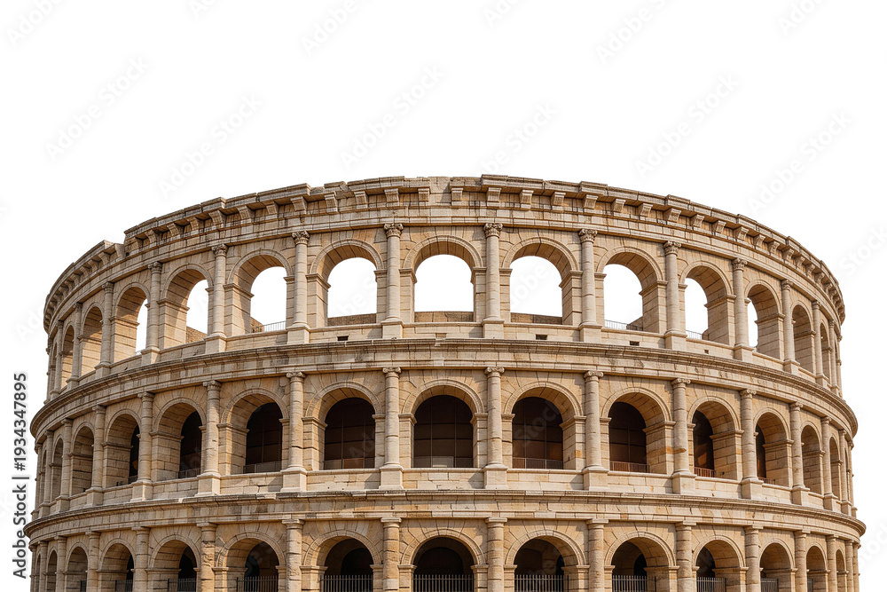 Obraz premium Colosseum Roman Architecture Iconic Ancient Monument