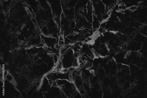 Black gray marble texture background with high resolution, counter top view of natural tiles stone in seamless glitter pattern and luxurious.