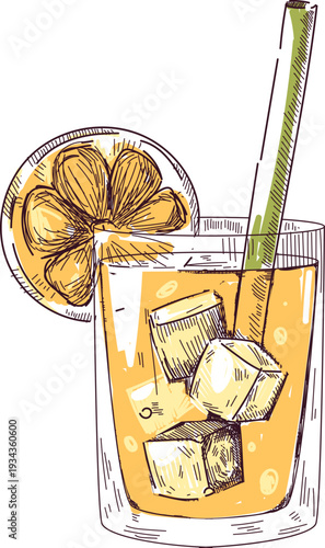 Citrus Icy Drink