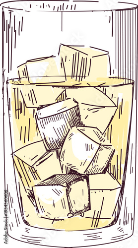 Iced Drink Sketch