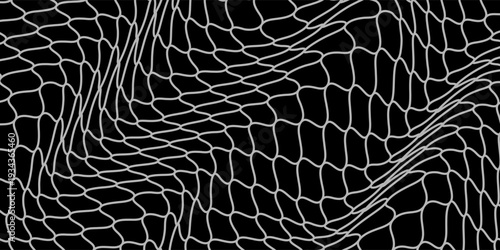 Mesh texture for fishing nets. Seamless pattern for sportswear or soccer goals, volleyball nets, basketball hoops, hockey, athletics. Abstract clean background eps 10