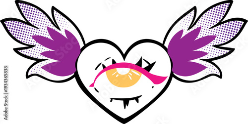 Mystic Heart with Eye