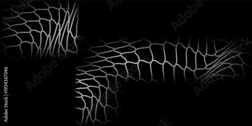 Mesh texture for fishing nets. Seamless pattern for sportswear or soccer goals, volleyball nets, basketball hoops, hockey, athletics. Abstract clean background vector eps 10