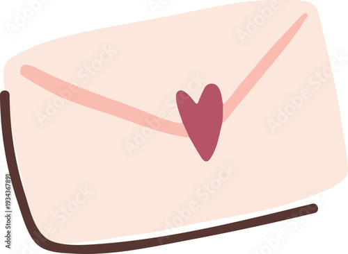 Envelope with Heart