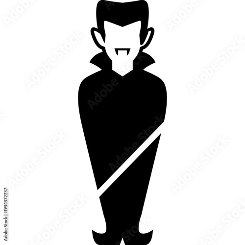 Dracula Vampire Character Icon