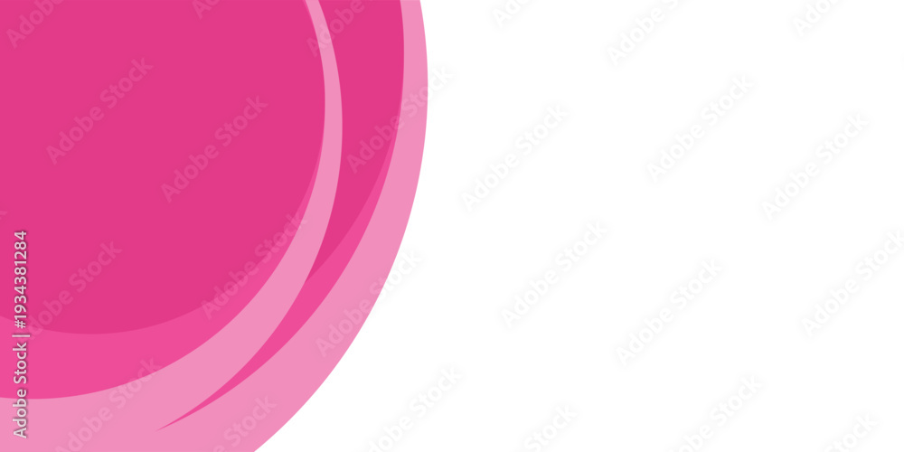 Fototapeta premium . banners, posters, covers. Trending design with simple pink and white colors