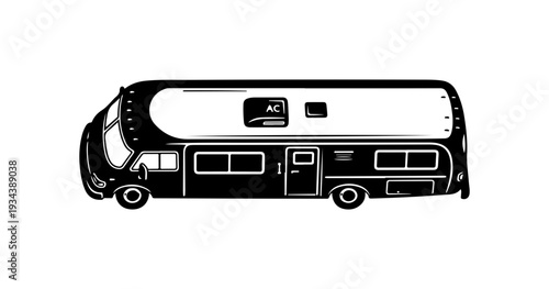 Motorhome Illustration