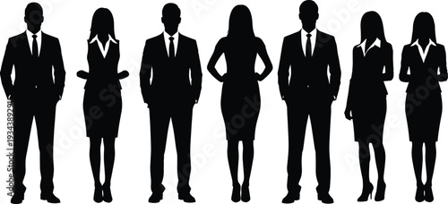 business, team, silhouette, corporate, group, professional, office, leadership, people, success, suit, worker, management, employment, staff