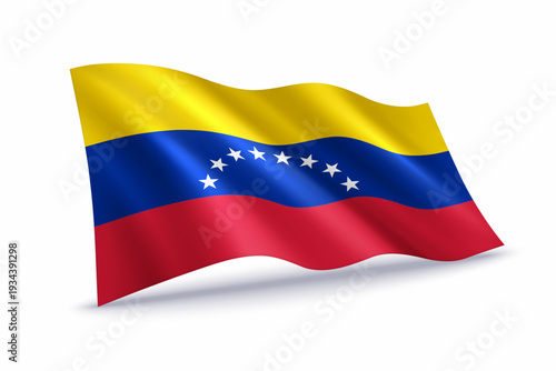 Venezuela Waving Flag Isolated on White Free Download Venezuela Waving Flag Isolated on White - GFXLoad