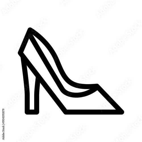 High Heels Icon Vector Symbol Design Illustration
