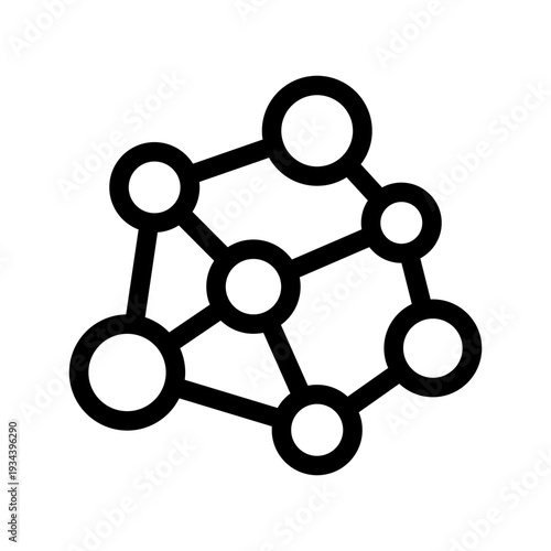 Algorithm Icon Vector Symbol Design Illustration