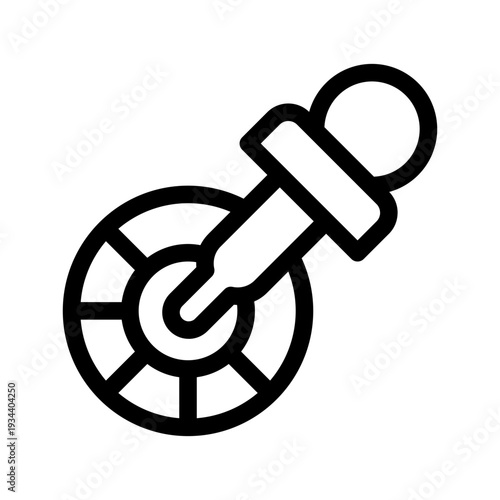 Eyedropper Icon Vector Symbol Design Illustration