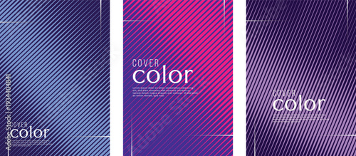 Abstract gradient geometric cover designs with colorful art patterns and textured backgrounds for creative visuals and modern aesthetic