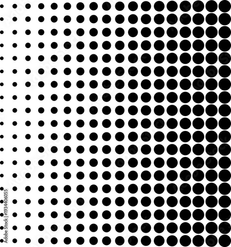 Dotted Abstract vector halftone  Vector illustration Black and white texture of dots halftone dot pattern grunge backdrop Gradient halftone Pop art comic  abstract vintage geometric pattern 