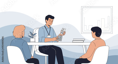 Financial Advisor Meeting, Consultation, Investment Planning, Money Management