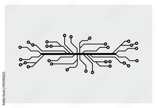 Circuit Board Abstract Technology Vector Illustration