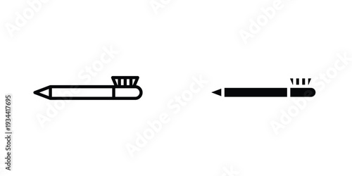 Eyeliner icon graphic design vector symbols. Best for Graphics