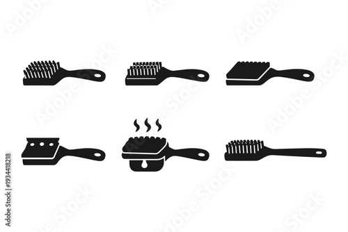 Collection of various shoe cleaning brushes and tools for footwear maintenance