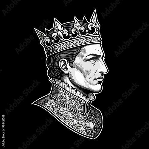 illustration of the head of government, king, tribe, group or country that reflects leadership