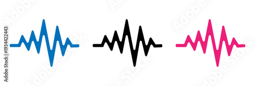 Different types of sound wave patterns