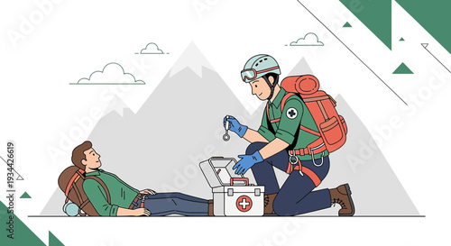 Mountain Rescue: First Aid for Injured Hiker