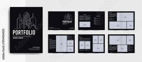 Modern Architecture Portfolio Brochure Template