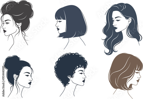 ix different hairstyles for women, womens day 