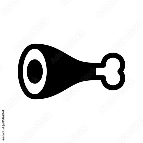 Chicken Icon Vector Symbol Design Illustration