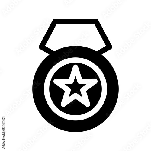 Medal Icon Vector Symbol Design Illustration