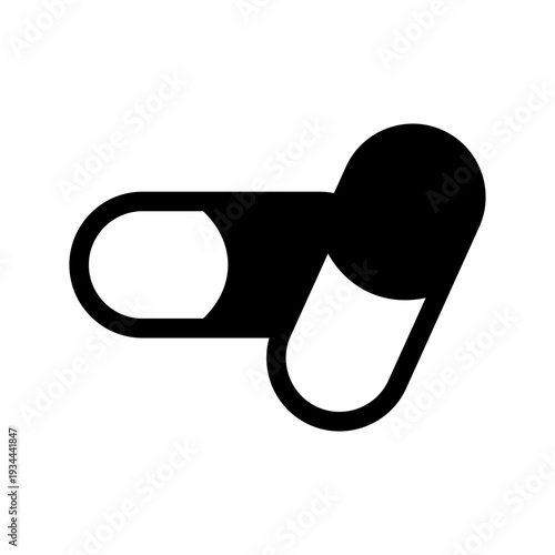 Pills Icon Vector Symbol Design Illustration