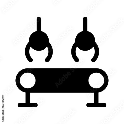 Manufactoring Icon Vector Symbol Design Illustration