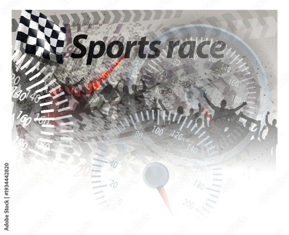 Naklejka premium fastest lap