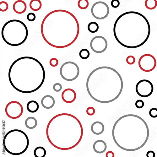 Circle seamless pattern.Can be used for wallpaper,fabric, web page background, surface textures.Abstract background. EPS 10
