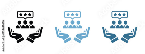 Customer Loyalty and Retention Icons, Vector Symbols for Mobile Apps, Web UI, and Digital Interface Design