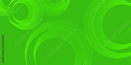 Abstract green circle background trendy. Fluid shapes composition. vector design concept elegant modern gradient