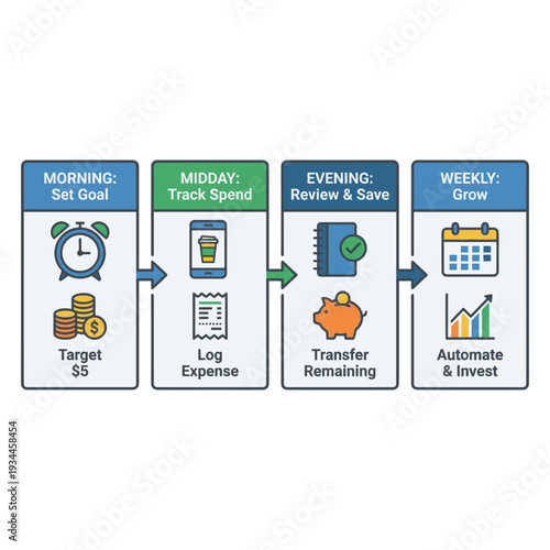 Financial Planning Roadmap: An illustration of a financial planning roadmap showcases the steps involved in managing personal finances.