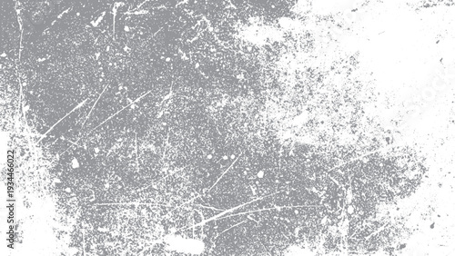 Black and white grunge texture with distressed effect. Dark scratched grunge background with film grain. 