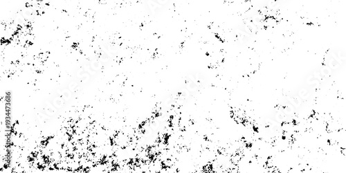 Black and white grunge texture, heavy grit and distressed stipple effect, sparse ink splatter on a stark white background and scratch wall design. minimalist abstract noise, grainy photocopy texture. 