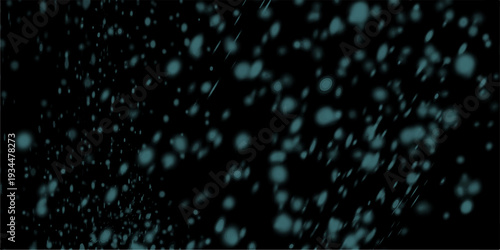 Wall terrazzo texture dark blue stone granite black background .Cyan color scattered heavy grunge texture, blue grey dark background of school blackboard. Vector illustration template. 