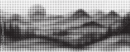 halfton pattern dot background texture overlay grunge distress linear vector. Vector halftone dots. Halftone vector Technology Background