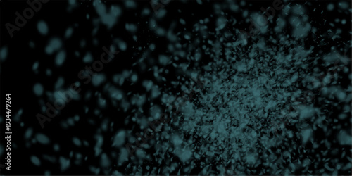 Wall terrazzo texture dark blue stone granite black background .Cyan color scattered heavy grunge texture, blue grey dark background of school blackboard. Vector illustration template. 