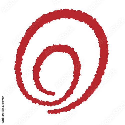 	二重丸のイラスト