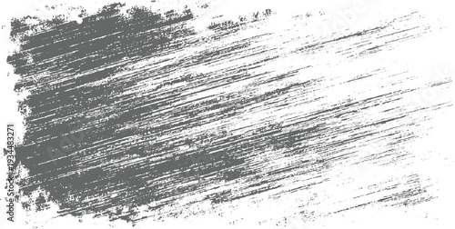 Gray distressed textured background with diagonal brush strokes and speckles white grunge