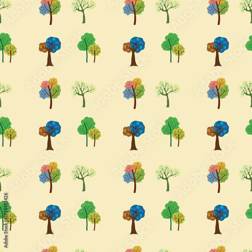 mixed seamless pattern