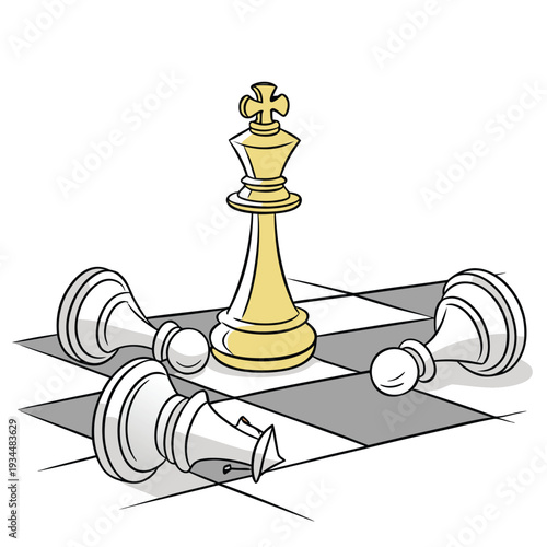 Chess Strategy Victory King Checkmate Game