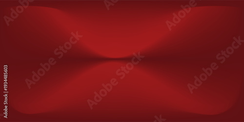 Dark red background with subtle highlight effect. The spotlight creates a gradation from bright red in the center to dark red at the edges.