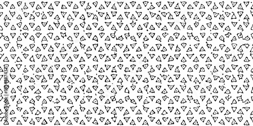 Intricate pattern of abstract shapes fills the entire frame