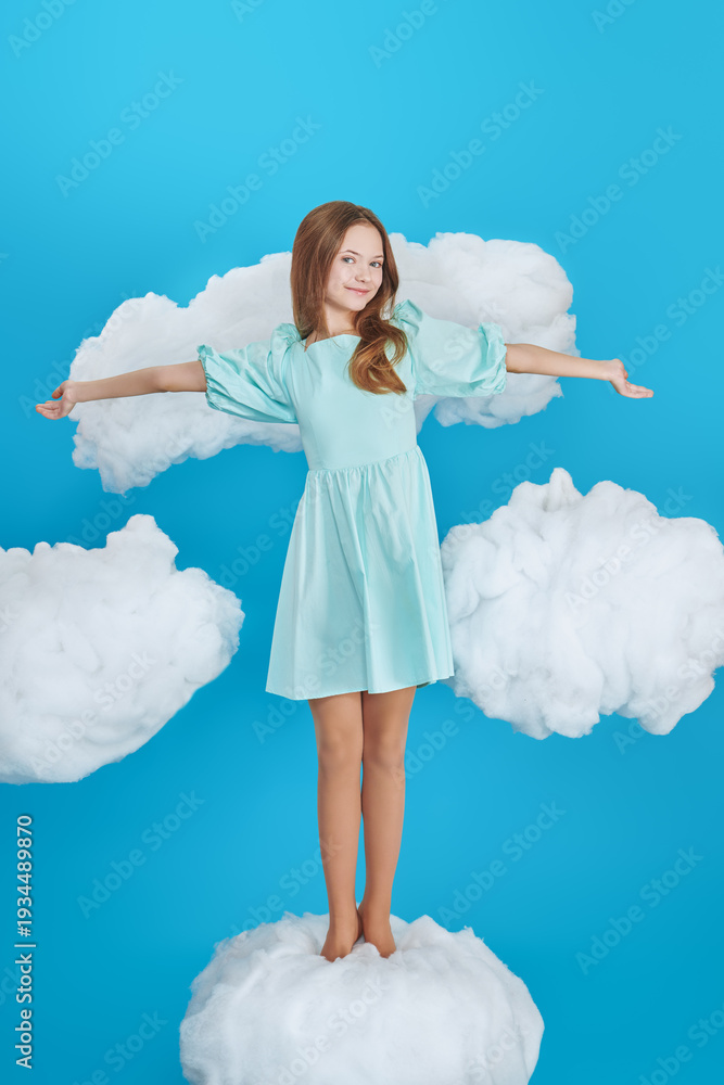 Fototapeta premium Mint Sky Freedom