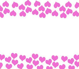 pink background with hearts