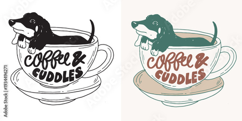 Funny hand drawn doodle lettering quote about  pet lovers. Lettering for t-shirt design, mug print, bag print, clothes fashion. 100% hand drawn vector image.
